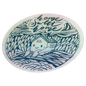 11.875" Glass Cutting Board