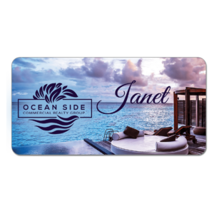 3" x 1.5" Aluminum Name Badge