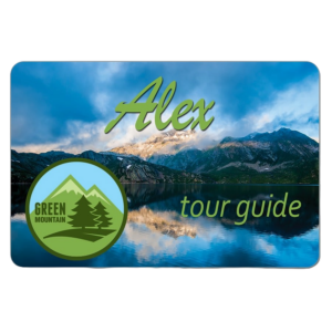 3" x 2" Aluminum Name Badge