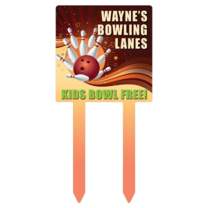 Outdoor 7.75" x 7.75" Square Yard Sign