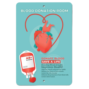 8" x 12" UV Resistant Metal Sign