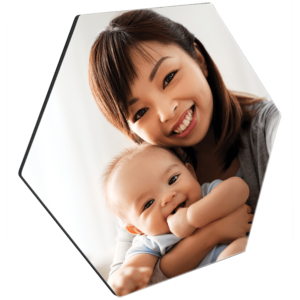 Hexagon Wall Tile 8" x 9" (Peel & Stick)