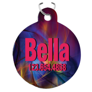 Aluminum Pet Tag | Round