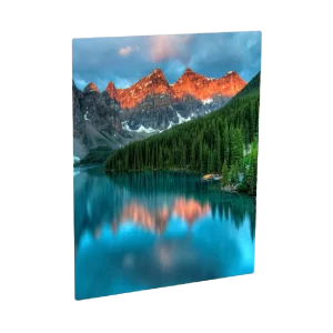 5" x 7" Gloss White Indoor Metal