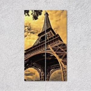 10.5" x 17" Metal Diptych