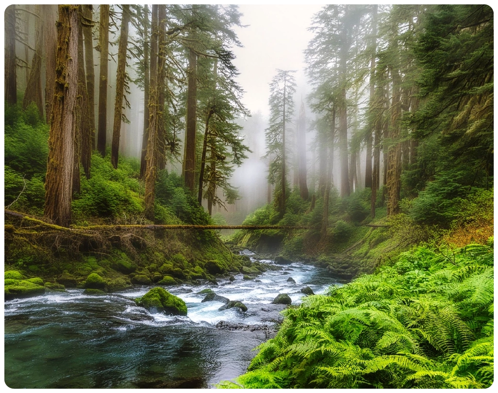 Springfield Oregon Graphics Oregon Rainforest – Shady Hill Graphics